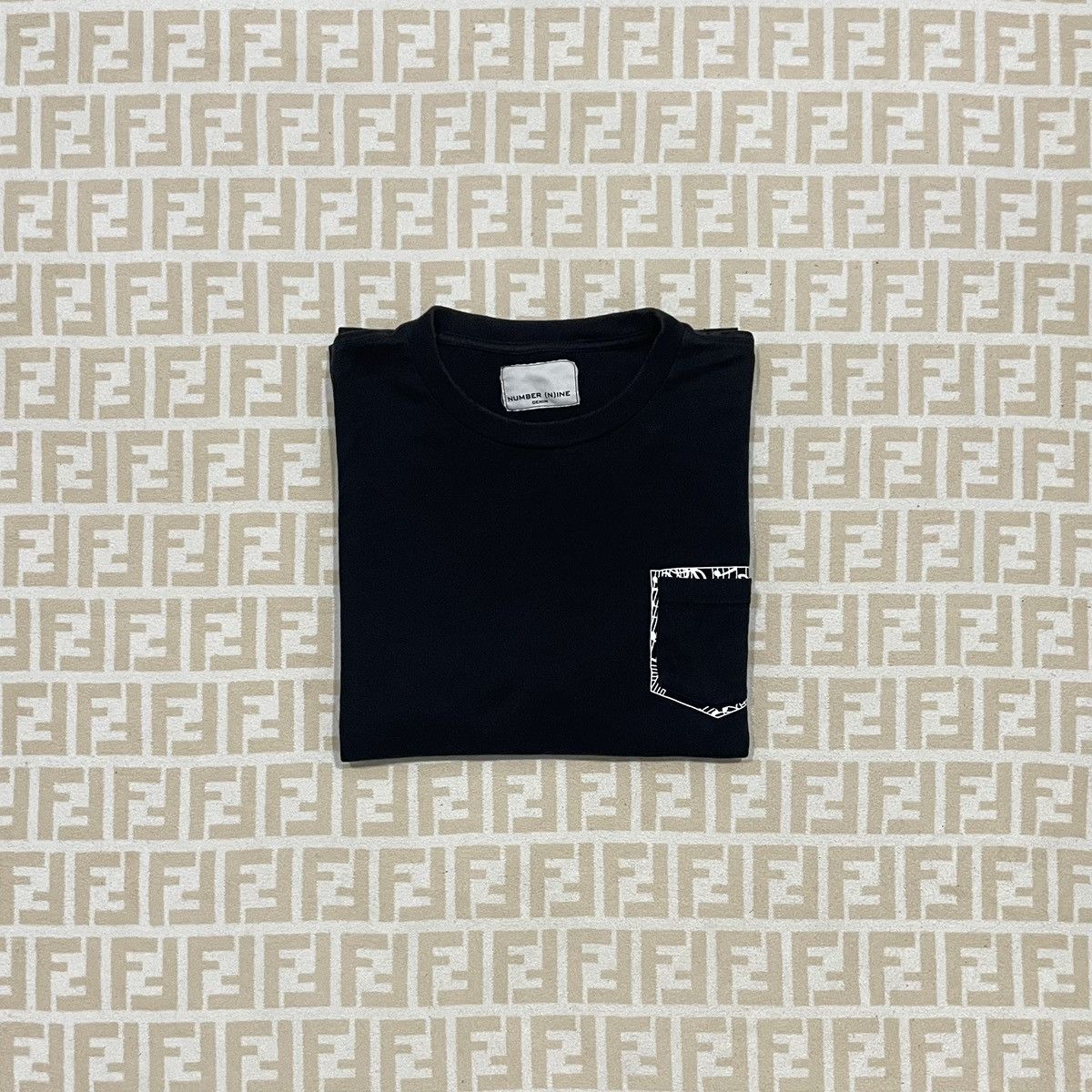 Japanese Brand Number (N)ine Pocket Tee Size US M / EU 48-50 / 2 - 1 Thumbnail