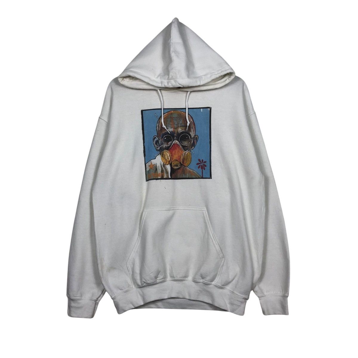 Japanese Brand × Vintage 📌Vintage Hoodie Pull Over Grandfather Sun Goku Big Logo Size US M / EU 48-50 / 2 - 2 Thumbnail