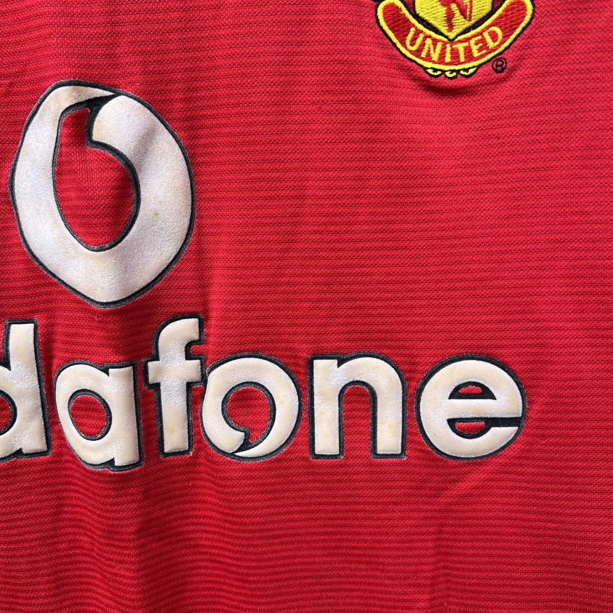 Umbro Vintage Manchester United 2000 2002 FOOTBALL soccer jersey Size US L / EU 52-54 / 3 - 5 Thumbnail