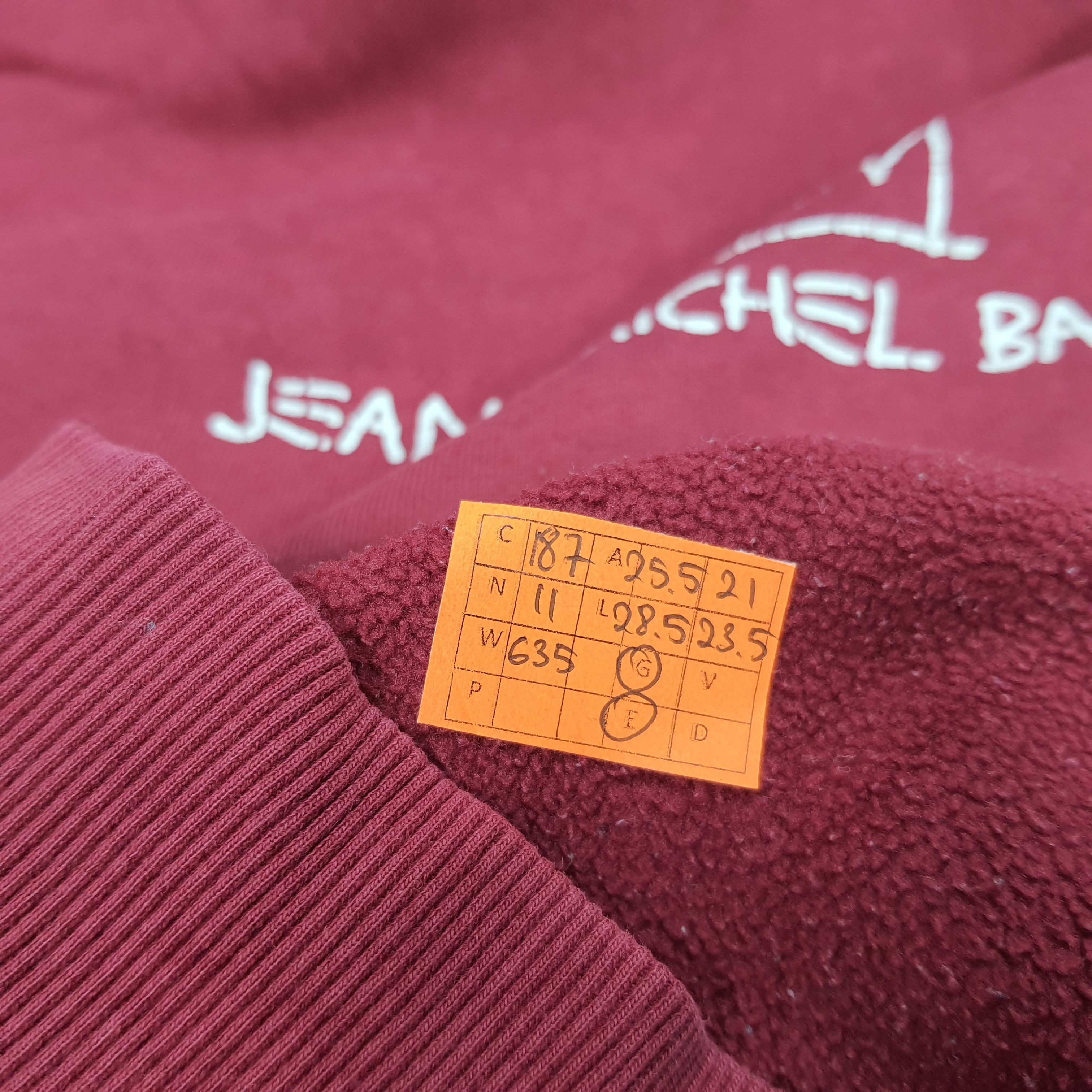 Jean-Michel Basquiat × Vintage Vintage Jean Michel Basquiat Streetwear Designer Hoodie Size US XL / EU 56 / 4 - 11 Thumbnail
