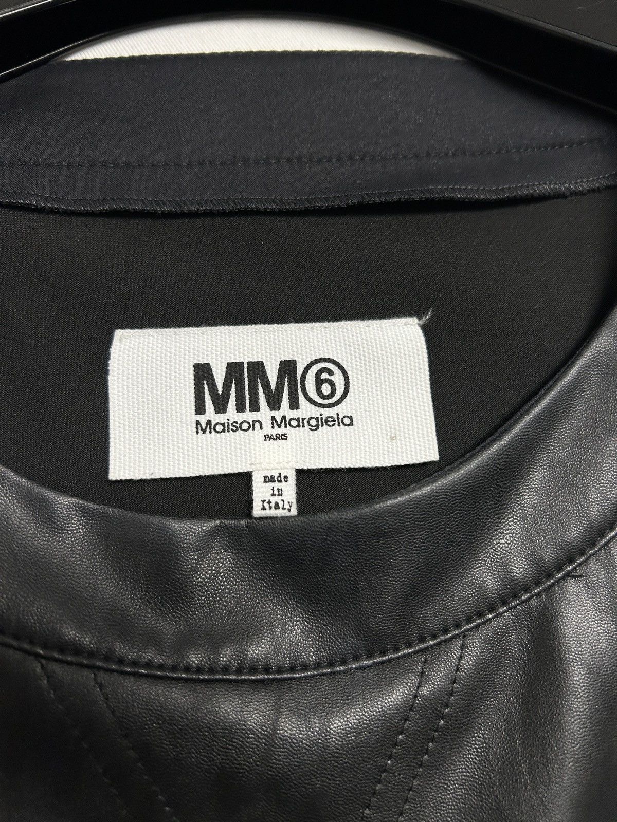Maison Margiela FW2021 Leather Cutout Top Size US S / EU 44-46 / 1 - 3 Thumbnail