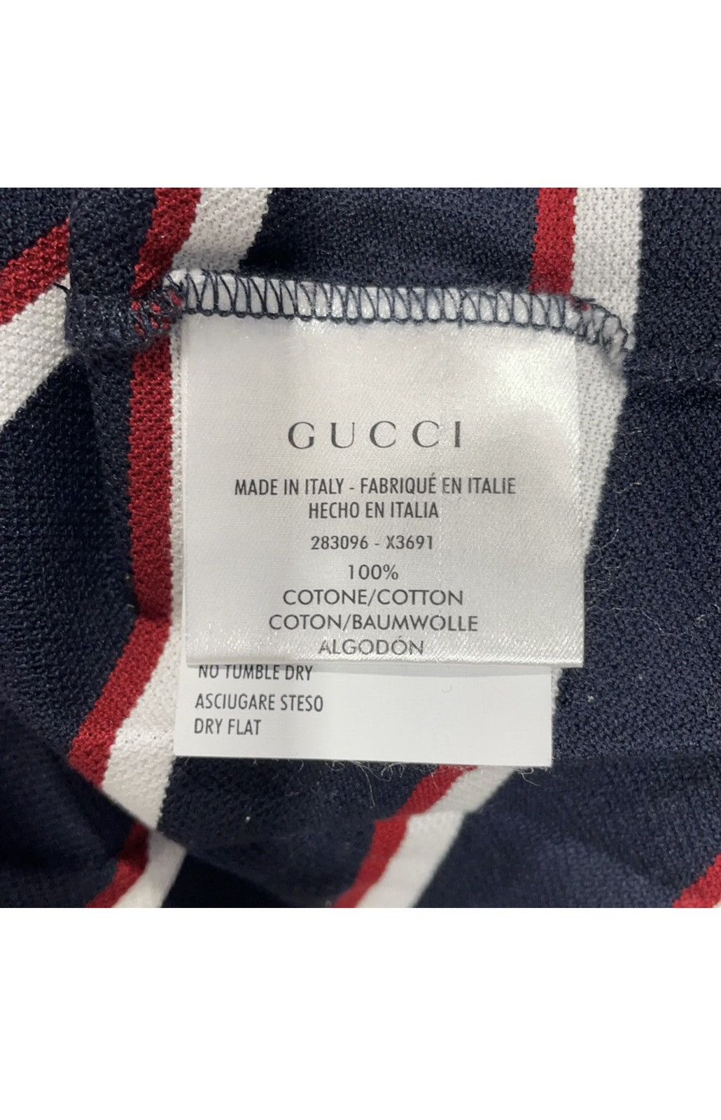 Gucci Gucci striped polo Size US M / EU 48-50 / 2 - 4 Thumbnail
