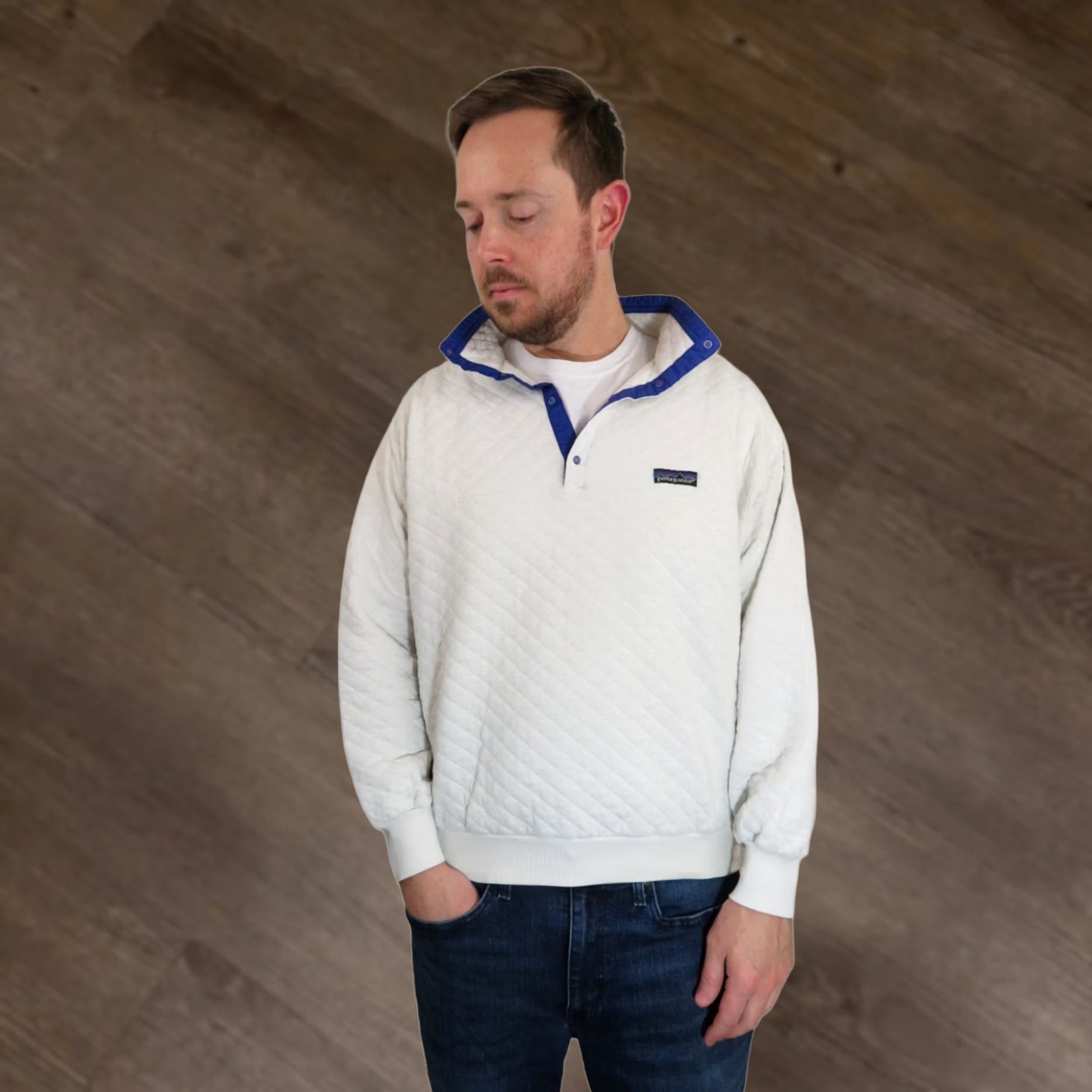 Patagonia × Streetwear × Vintage Patagonia 90s Zen Turtle Snap-T 