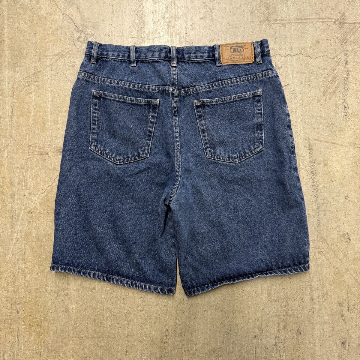 Route 66 Vintage Route 66 Denim Short Jorts Baggy Skater Mens W32 Size US 32 / EU 48 - 2 Thumbnail
