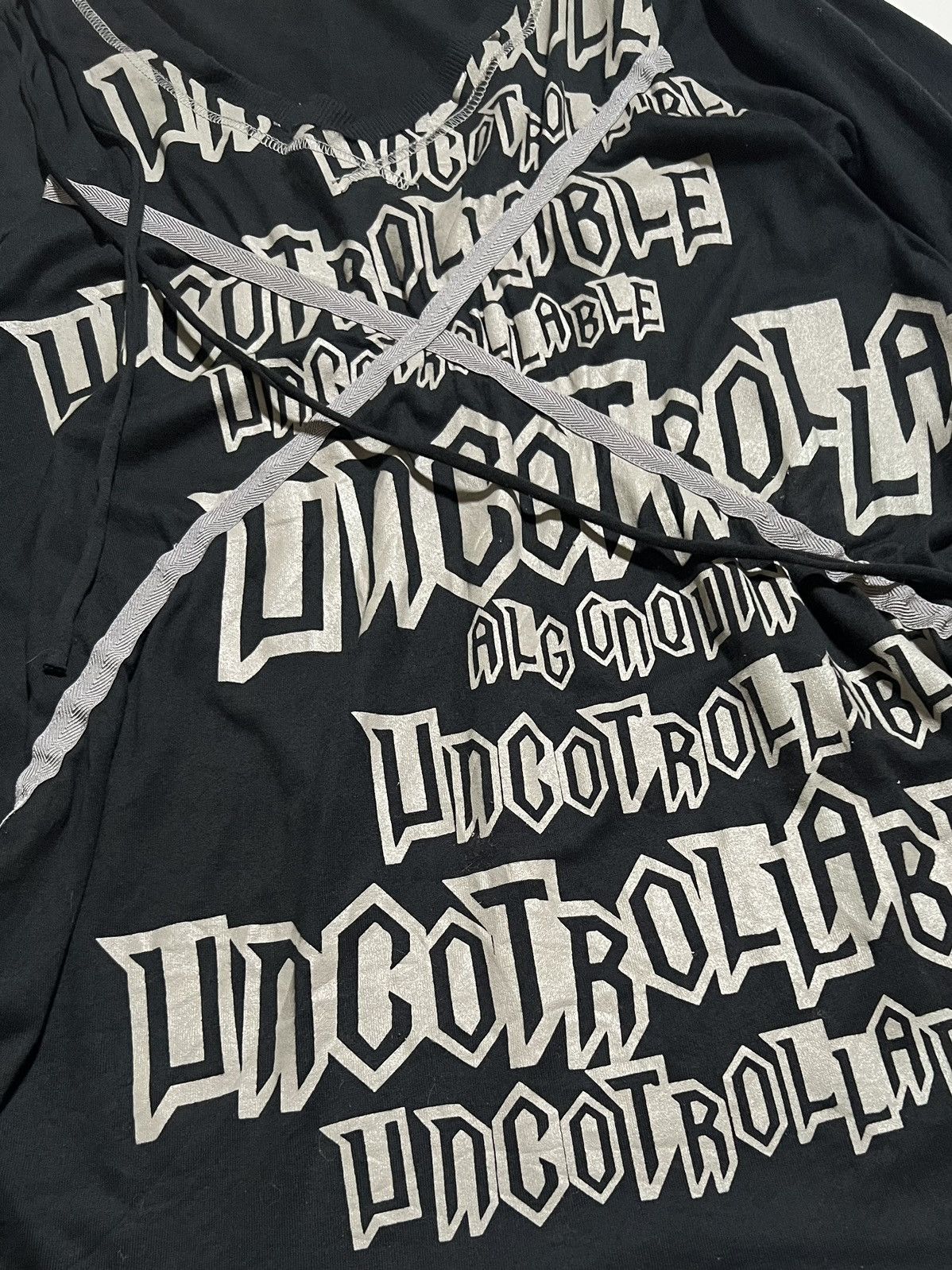 Japanese Brand Algonquins Japanese Punk Vkei Asym Unisex Long Sleeve y2k Size US S / EU 44-46 / 1 - 7 Thumbnail