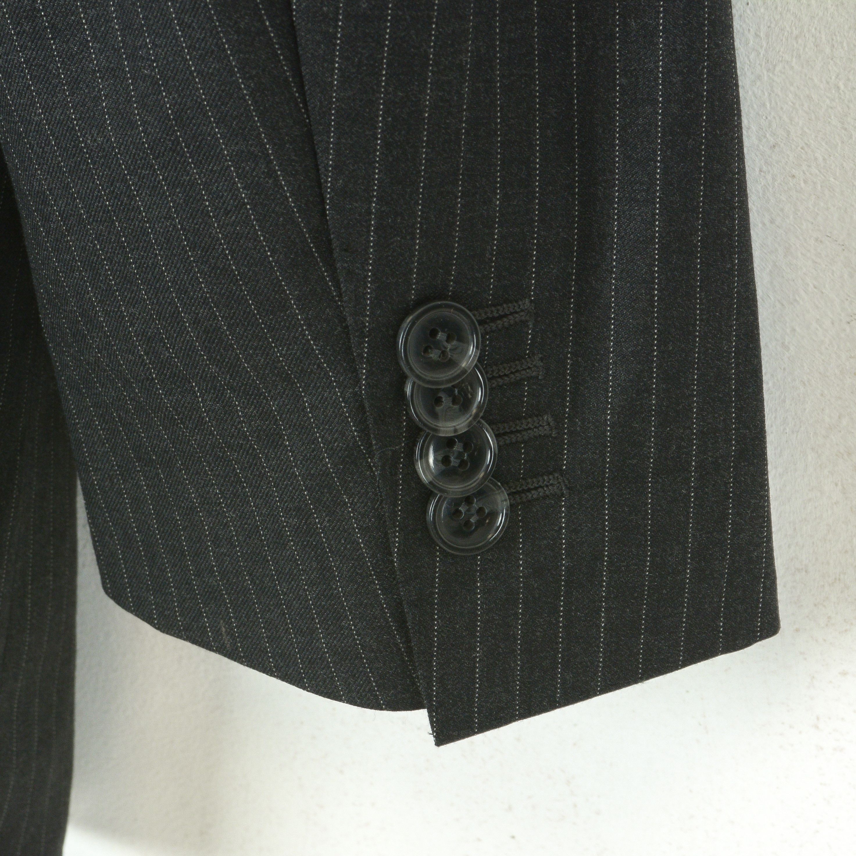 Suitsupply Wool Super110 Pinstriped Coat Blazer UK 38L US Suit Jacket Size 38L - 4 Thumbnail