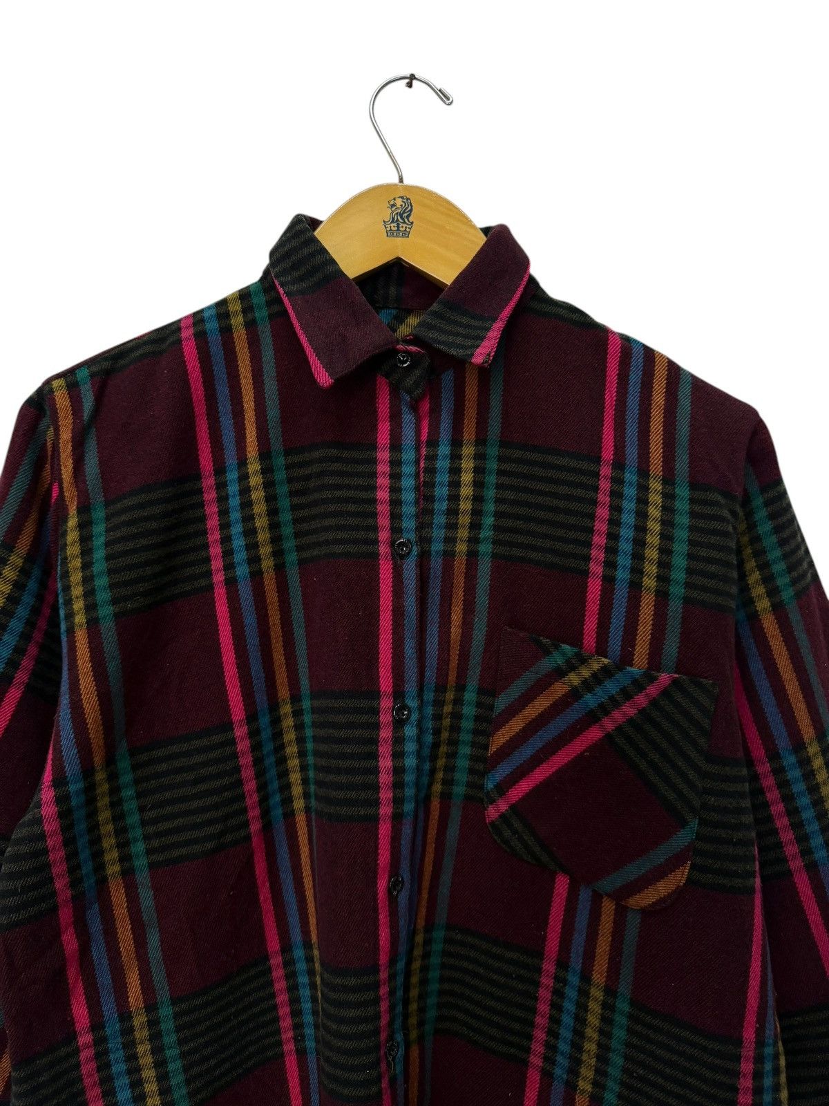 Japanese Brand Vintage You Rin Button Ups Plaid Jacket Size US L / EU 52-54 / 3 - 4 Thumbnail