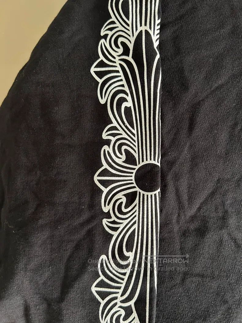 Chrome Hearts CHROME HEARTS Size XL Black horseshoe vine flower arm zippe Size US XL / EU 56 / 4 - 7 Thumbnail