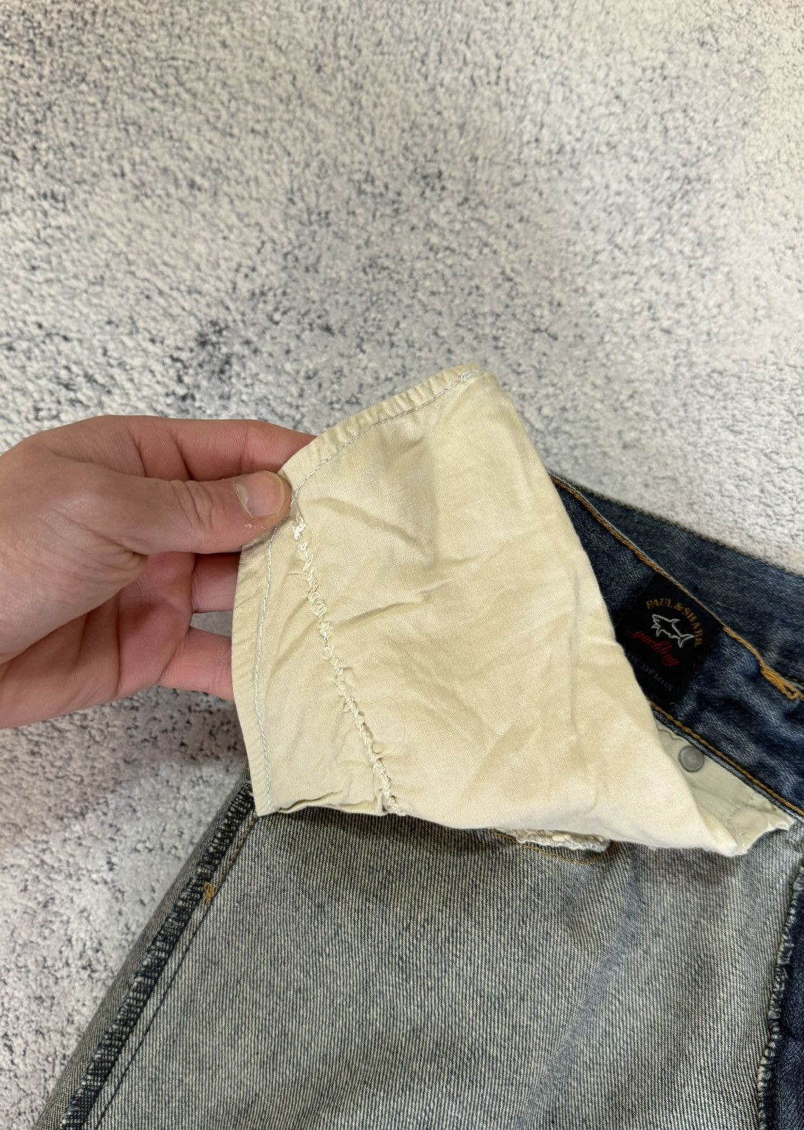 Paul & Shark Paul & Shark Yachting Jeans Men W36 Blue Denim Logo Italy Size US 36 / EU 52 - 17 Thumbnail