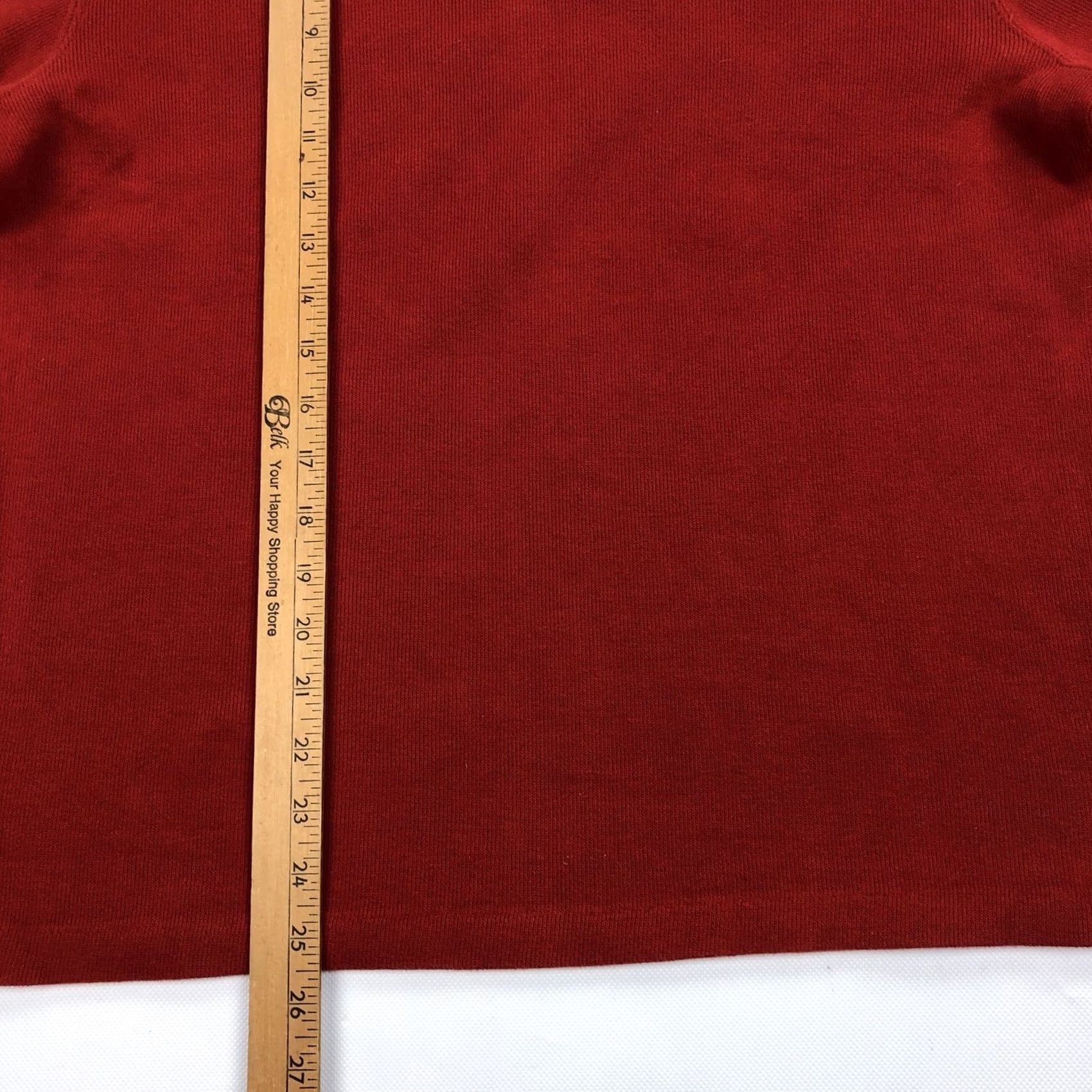 Polo Ralph Lauren Polo Ralph Lauren Men Red 1/4 Zip Pullover Sweater Cotton Size M Medium Size US M / EU 48-50 / 2 - 5 Thumbnail