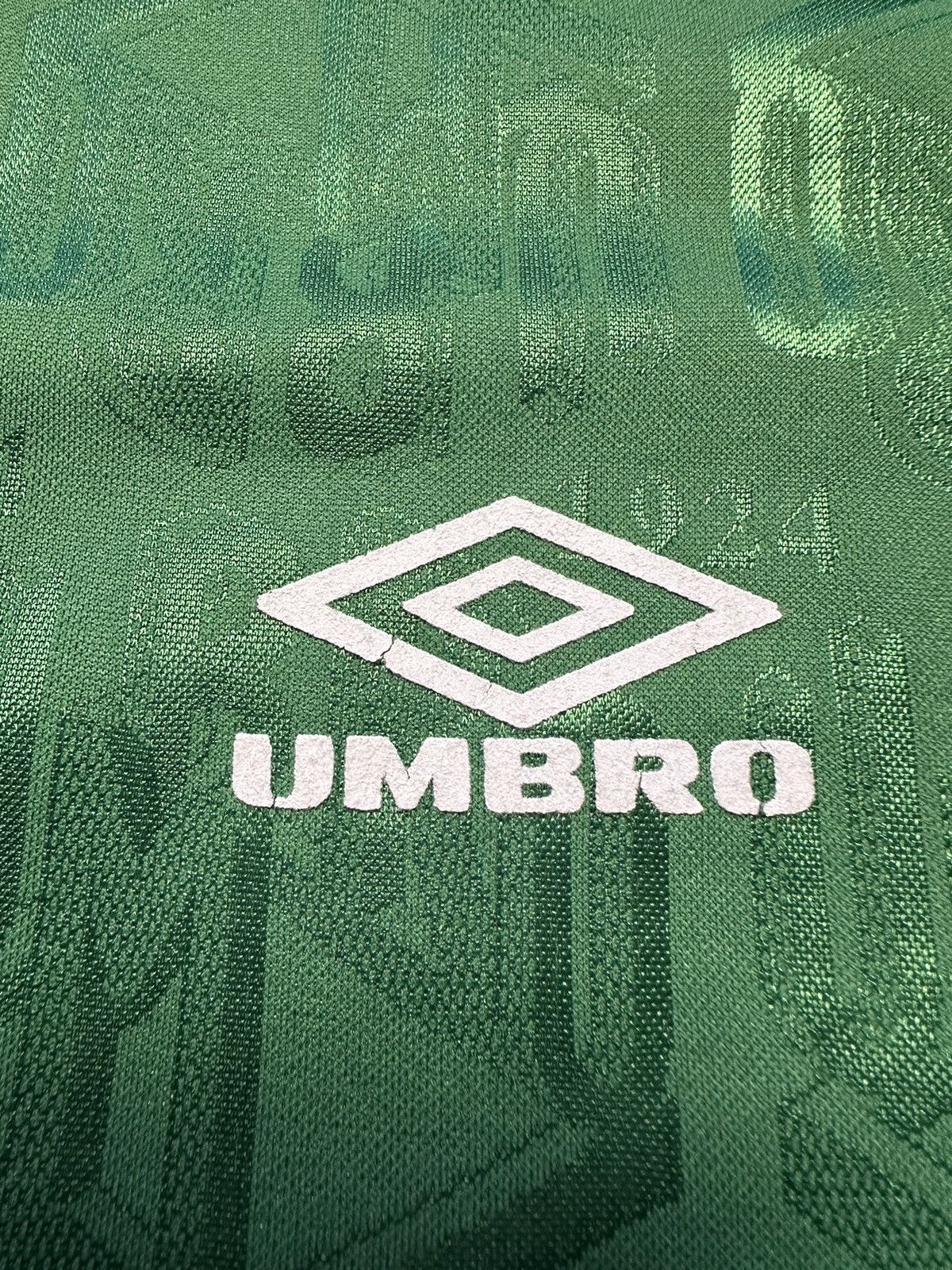 Vintage Vintage Umbro soccer green monogram size L rare Size US L / EU 52-54 / 3 - 4 Thumbnail