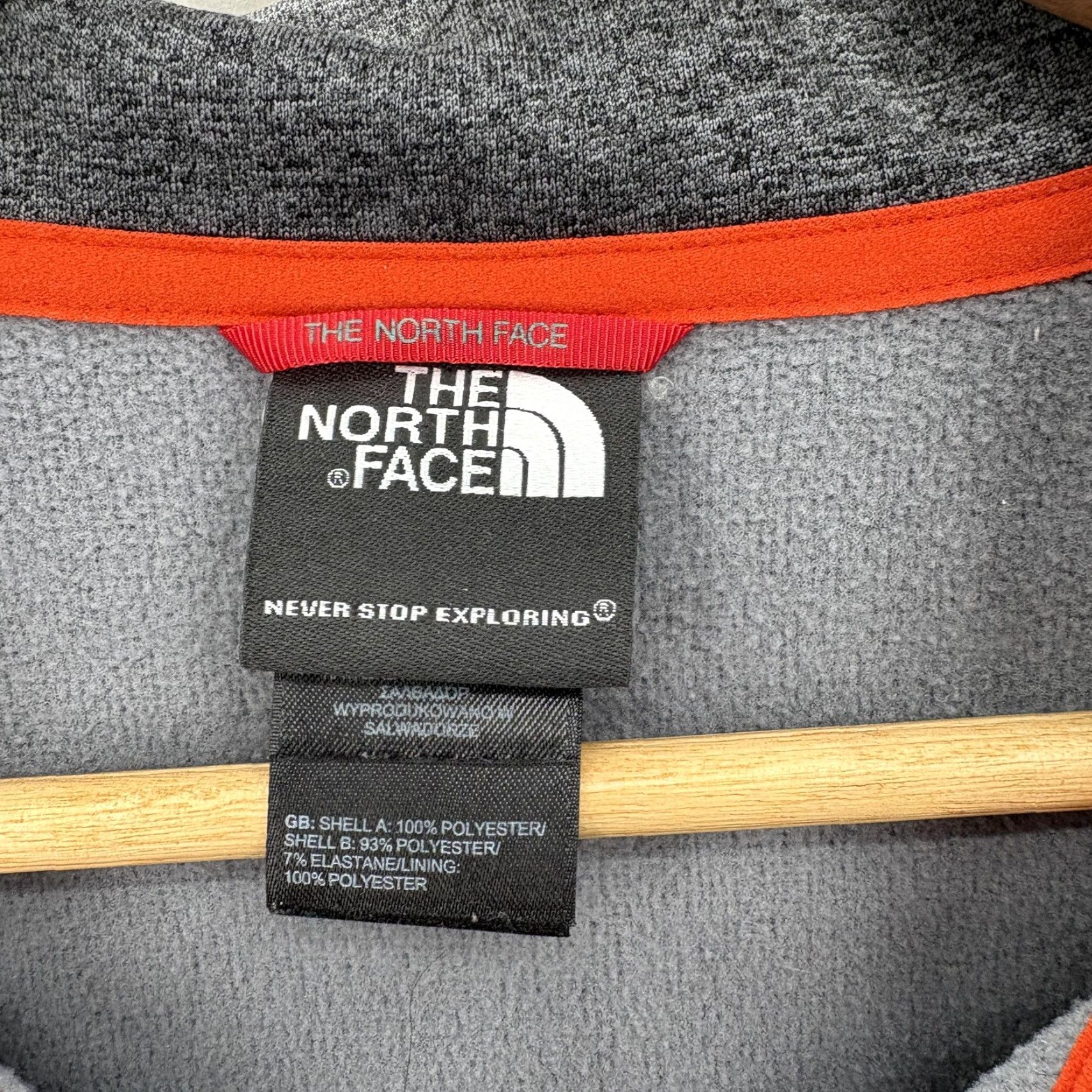 The North Face The North Face Canyonlands Gray 1/4 Zip Pullover Sweatshirt Jacket Mens XL Gray Trail Size US XL / EU 56 / 4 - 3 Thumbnail