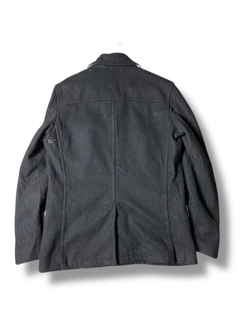 Japanese Brand Three Stones Throw Wool Buttoned Jacket (173) Size US L / EU 52-54 / 3 - 2 Thumbnail