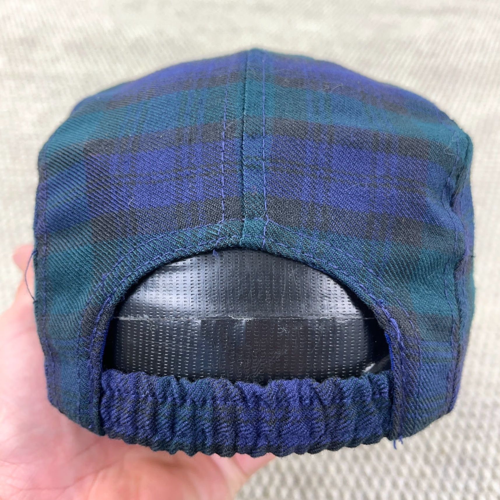 Vintage VINTAGE Looney Tunes Baseball Cap Hat Women One Size Blue Plaid 90s Sylvester Casual Size ONE SIZE - 6 Thumbnail
