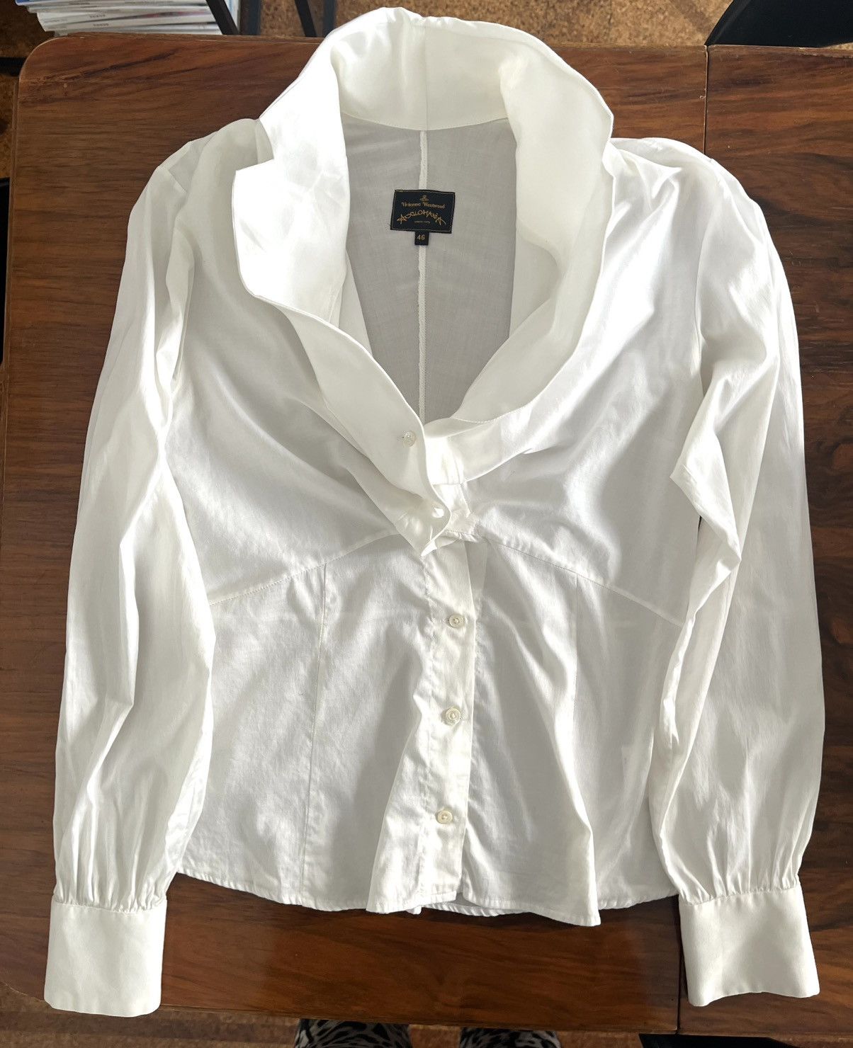 Vivienne Westwood Vivienne Westwood White Shirt Size L / US 10 / IT 46 - 4 Thumbnail