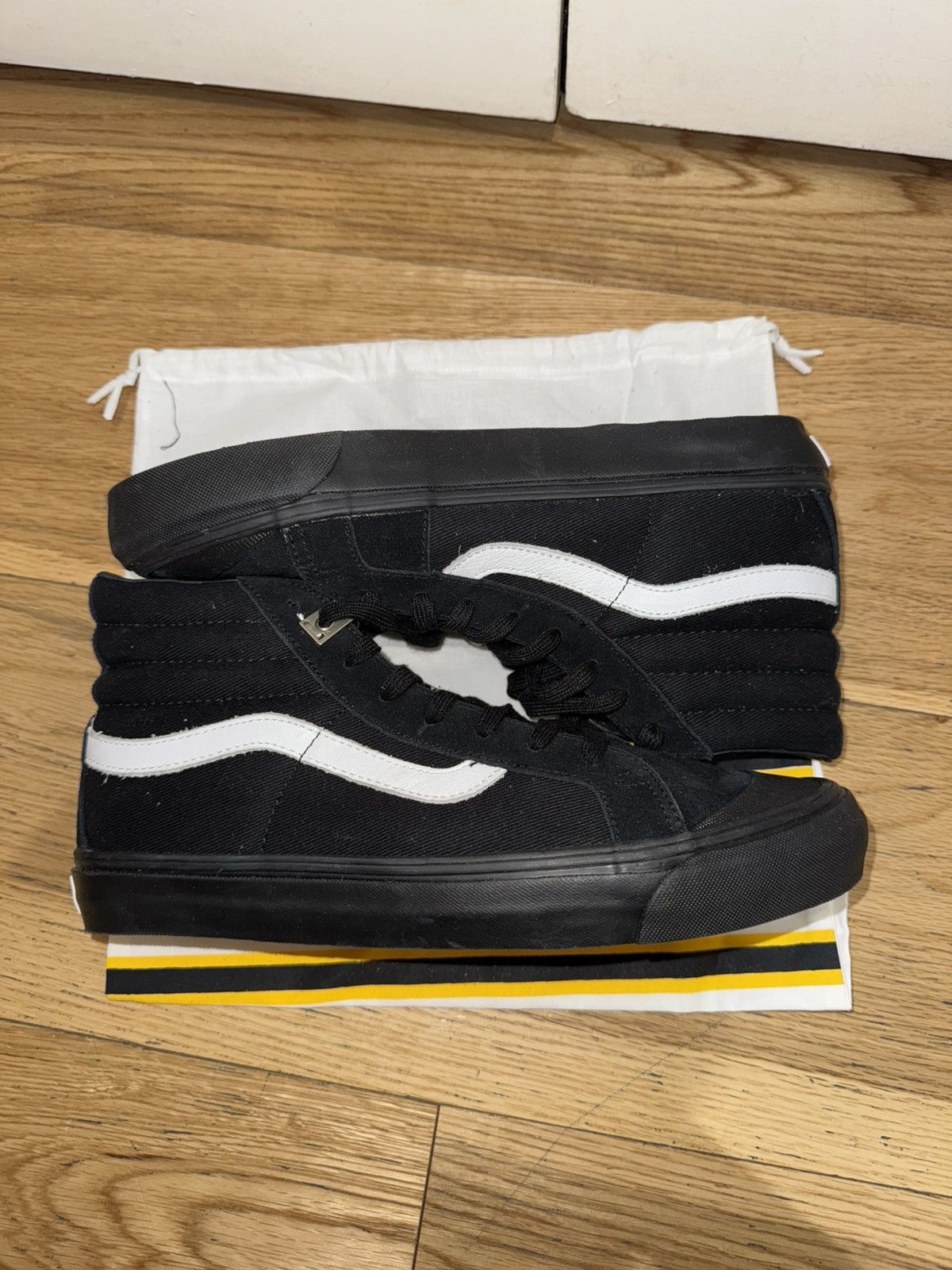 Alyx × Vans ALYX x VANS VAULT Collaboration OG Sk8-Hi LX in Black Size US 9 / EU 42 - 5 Thumbnail