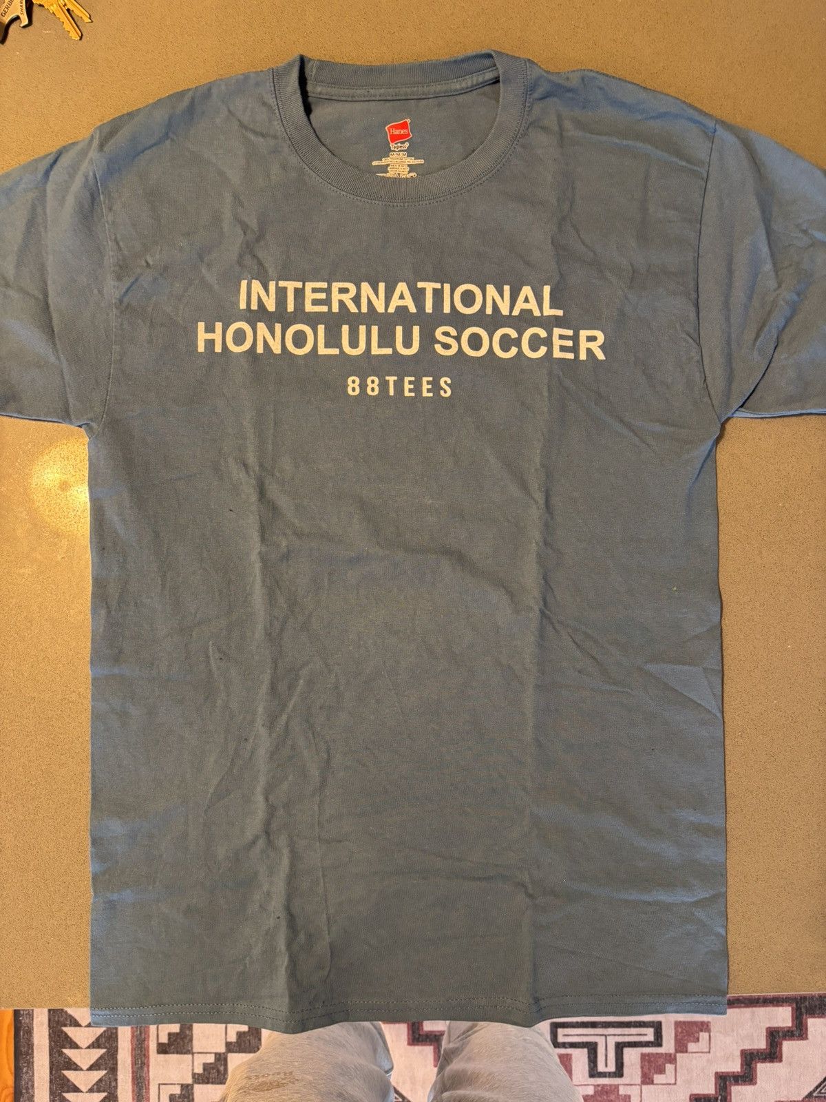 Other International Honolulu Soccer Size Medium Blue t-Shirt Size US M / EU 48-50 / 2 - 1 Thumbnail