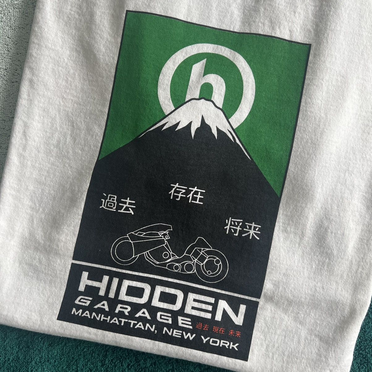 HIDDEN Hidden NY PPF Garage Japan Tee White Green Large Size US L / EU 52-54 / 3 - 2 Thumbnail
