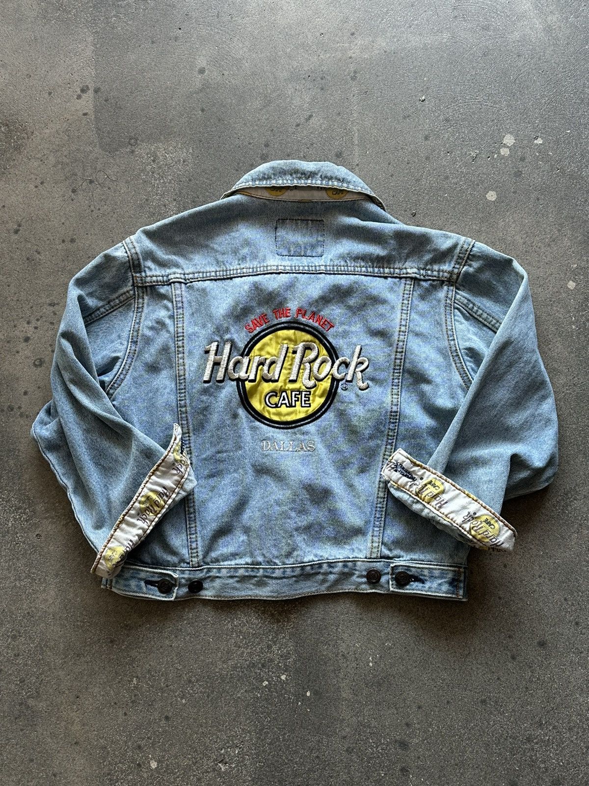 Hard Rock Cafe 90s Hard Rock Cafe denim jacket Size M / US 6-8 / IT 42-44 - 8 Thumbnail