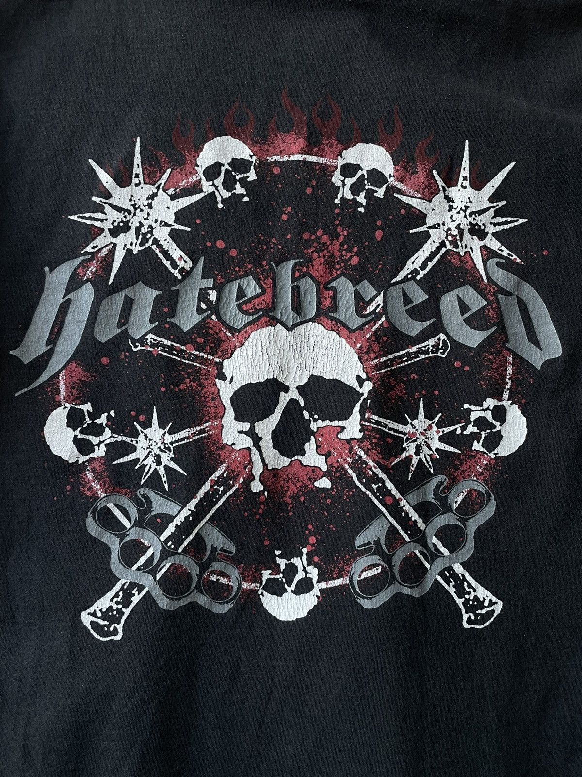 Band Tees Vintage 00’s Hatebreed Band T-Shirt Hard Metal RARE Size US M / EU 48-50 / 2 - 7 Thumbnail