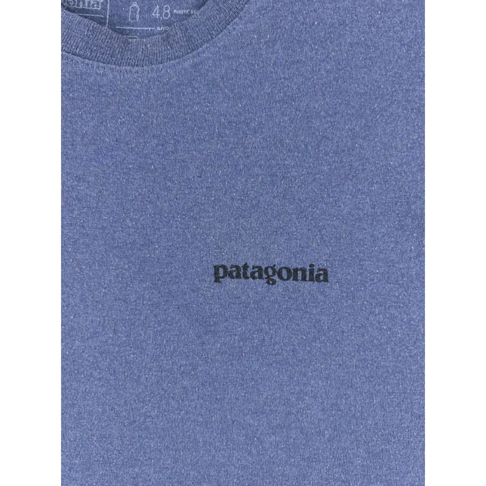 Patagonia Patagonia Shirt Men Medium Blue Short Sleeve Crew Neck Cotton Blend 39174 Size US M / EU 48-50 / 2 - 6 Thumbnail