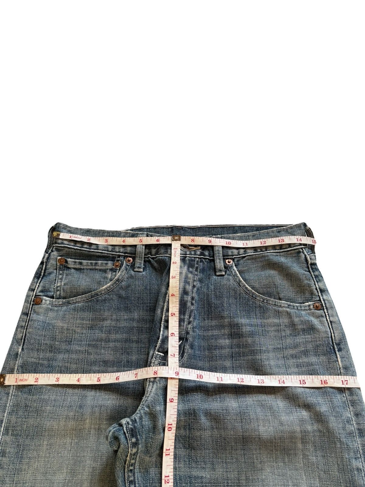 Levi's Vintage 90 Levis 503 Sick Mud Distressed Loose Baggy Jeans Size US 29 - 12 Thumbnail