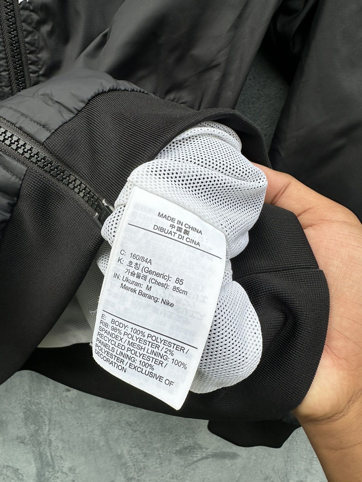 Nike 👹Nike Small Swoosh Hooded Bomber Jacket Size US S / EU 44-46 / 1 - 9 Thumbnail