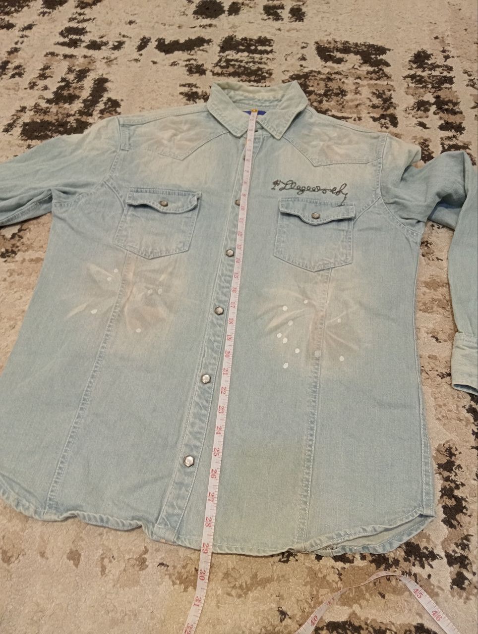 semanticdesign Japanese Semantic Design Denim Shirt - Size L Size US L / EU 52-54 / 3 - 11 Thumbnail