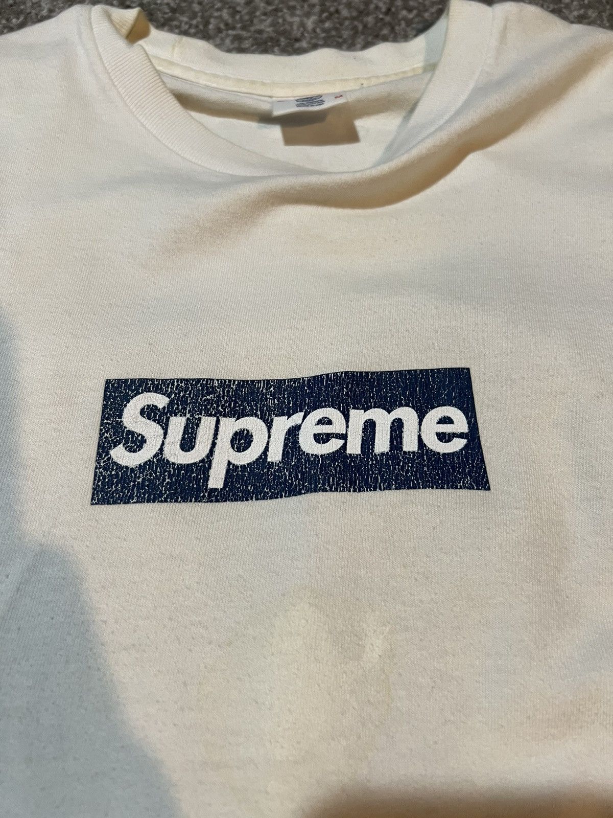 Supreme Supreme yankees box logo tee Size US M / EU 48-50 / 2 - 2 Thumbnail