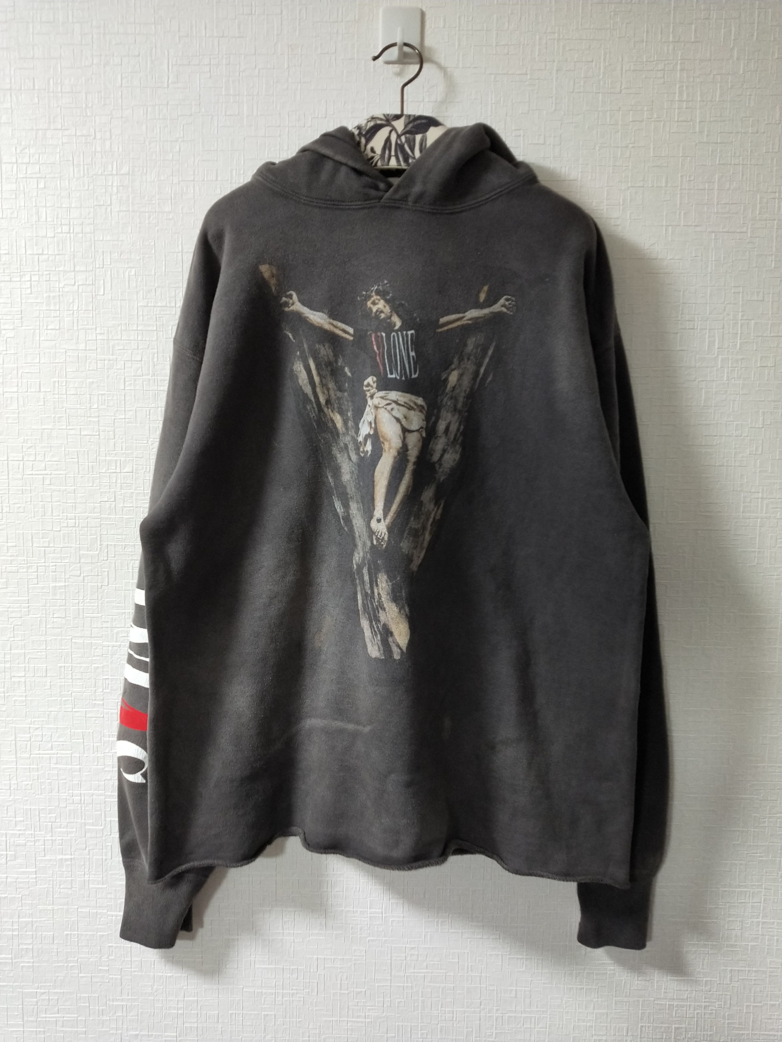 s*p様 SAINT Mxxxxxx x VLONE Hoodie Black x Vlone Bone Hoodie 
