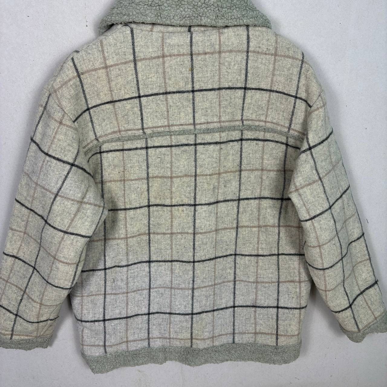 Body Glove × Vintage Vintage 90s Body Glove Wool Checkered Full Zipper Jacket Size US L / EU 52-54 / 3 - 4 Thumbnail