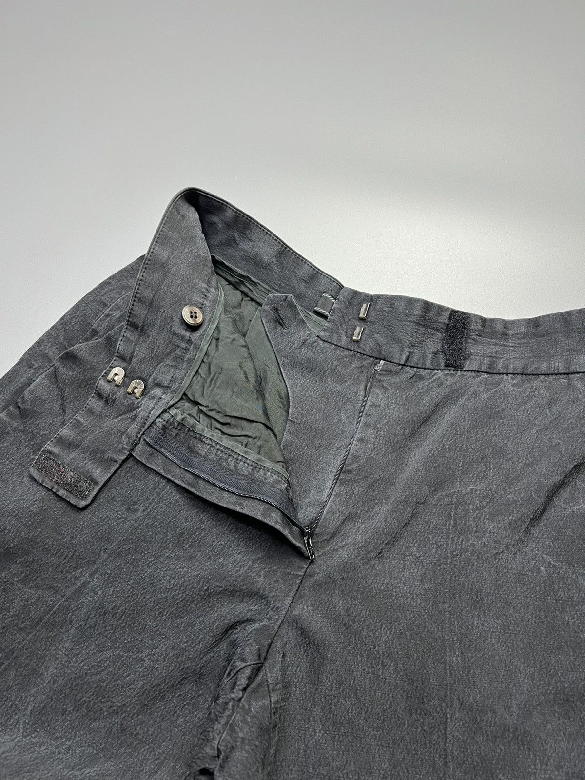 Prada Prada - 1990s MiuMiu Era Washed Design Trouser Pants Size 30" / US 8 / IT 44 - 6 Thumbnail