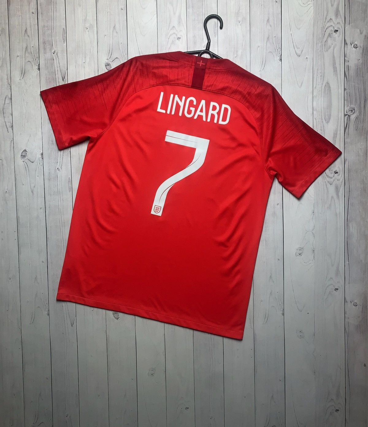 Nike × Vintage Vintage Nike England soccer jersey 7 Lingard rare size L Size US L / EU 52-54 / 3 - 1 Thumbnail