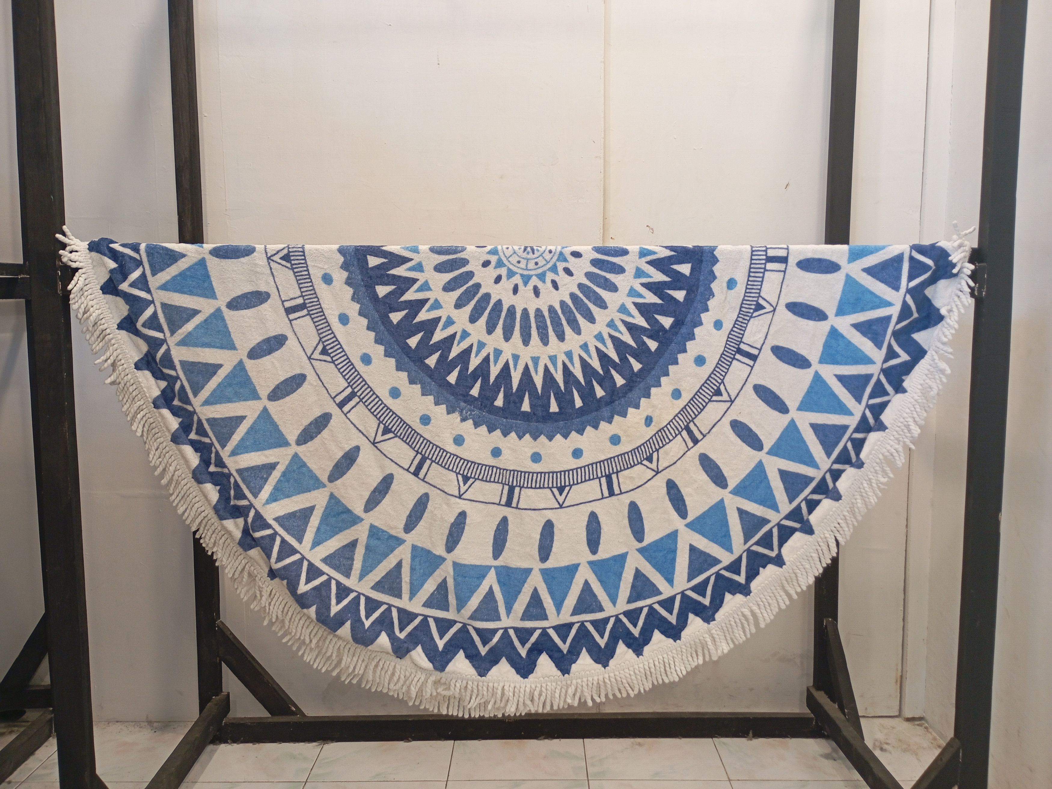 Native Native Navajo round tablecloth home decor round beach towel Size ONE SIZE - 4 Thumbnail