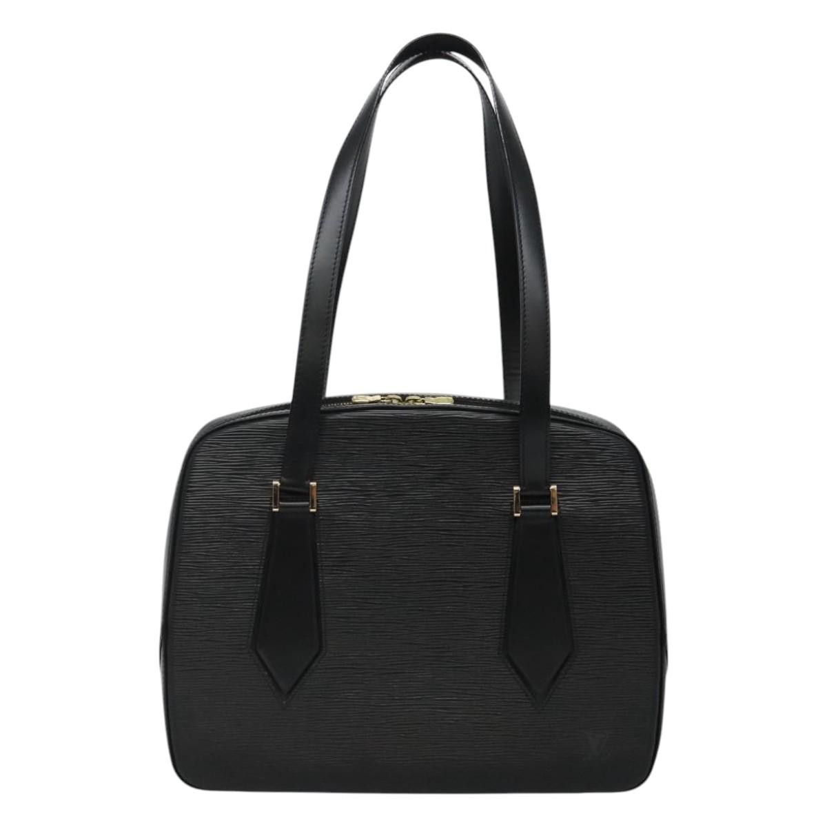 Louis Vuitton Voltaire Black Leather Shoulder Bag (Pre-Owned) Size ONE SIZE - 1 Thumbnail