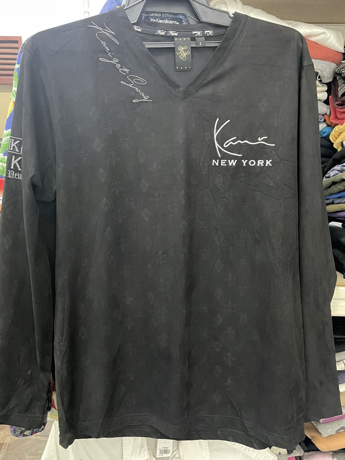 Karl Kani Karl Kani All Over Print Motive Shirt Size US L / EU 52-54 / 3 - 6 Thumbnail