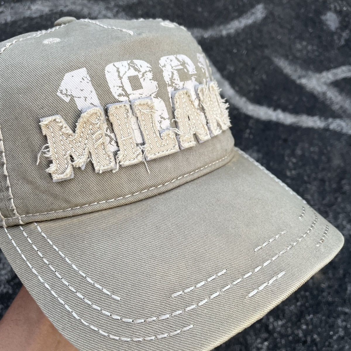 14th Addiction × Unsound Rags Milano 1881 italy sickk stitch hat Size ONE SIZE - 6 Thumbnail