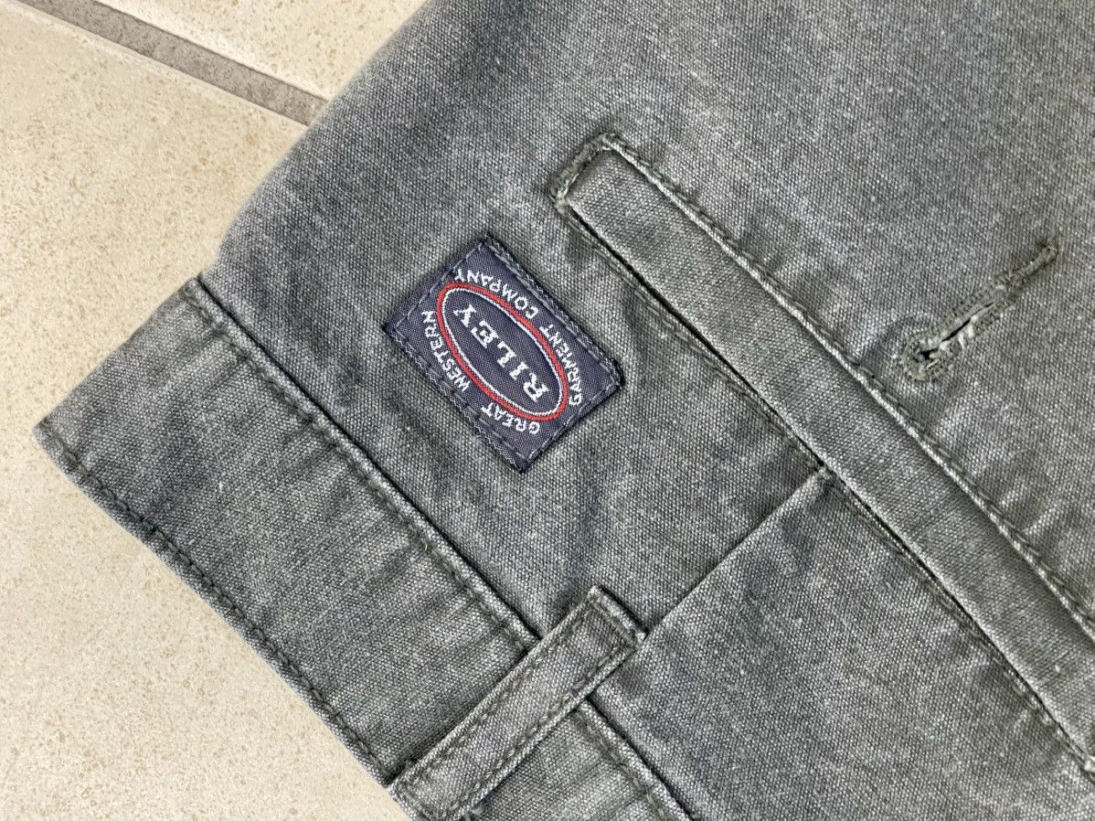 Briggs & Riley × Vintage Riley Vintage Sunfaded Archive Army Green Slacks Size US 34 / EU 50 - 3 Thumbnail