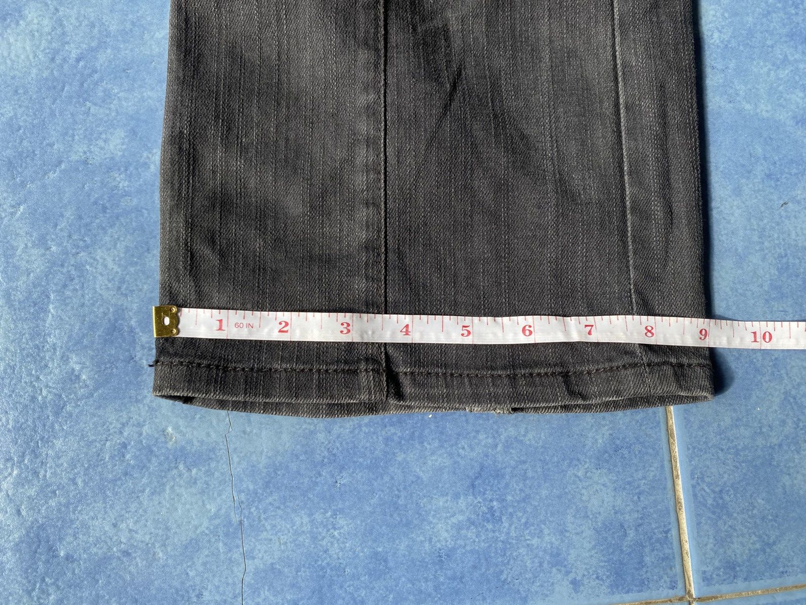 Japanese Brand Nicole Club For Men Black Denim Size US 31 - 15 Thumbnail