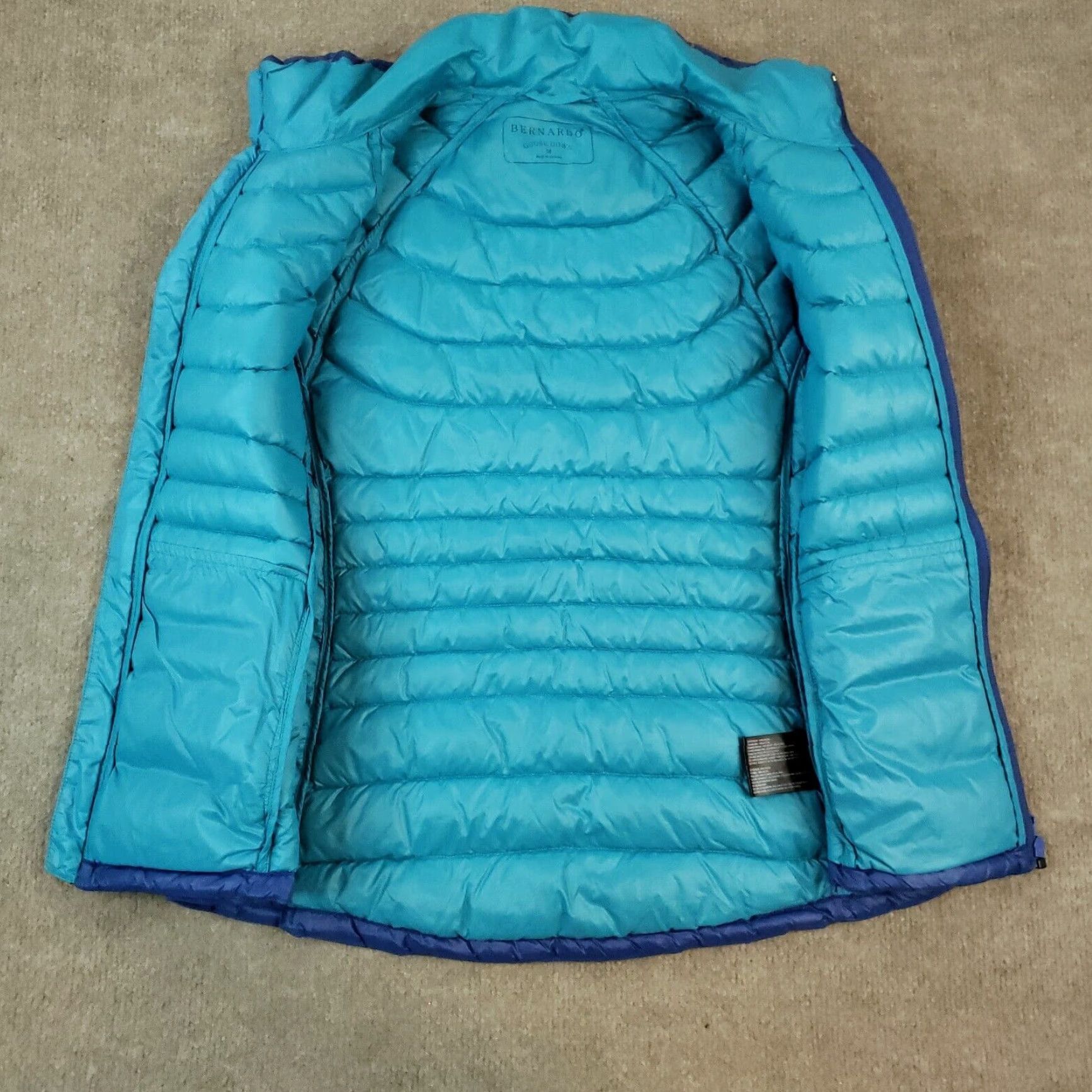 Vintage Bernardo Blue Down Puffer Vest Womens Medium Size M / US 6-8 / IT 42-44 - 7 Thumbnail