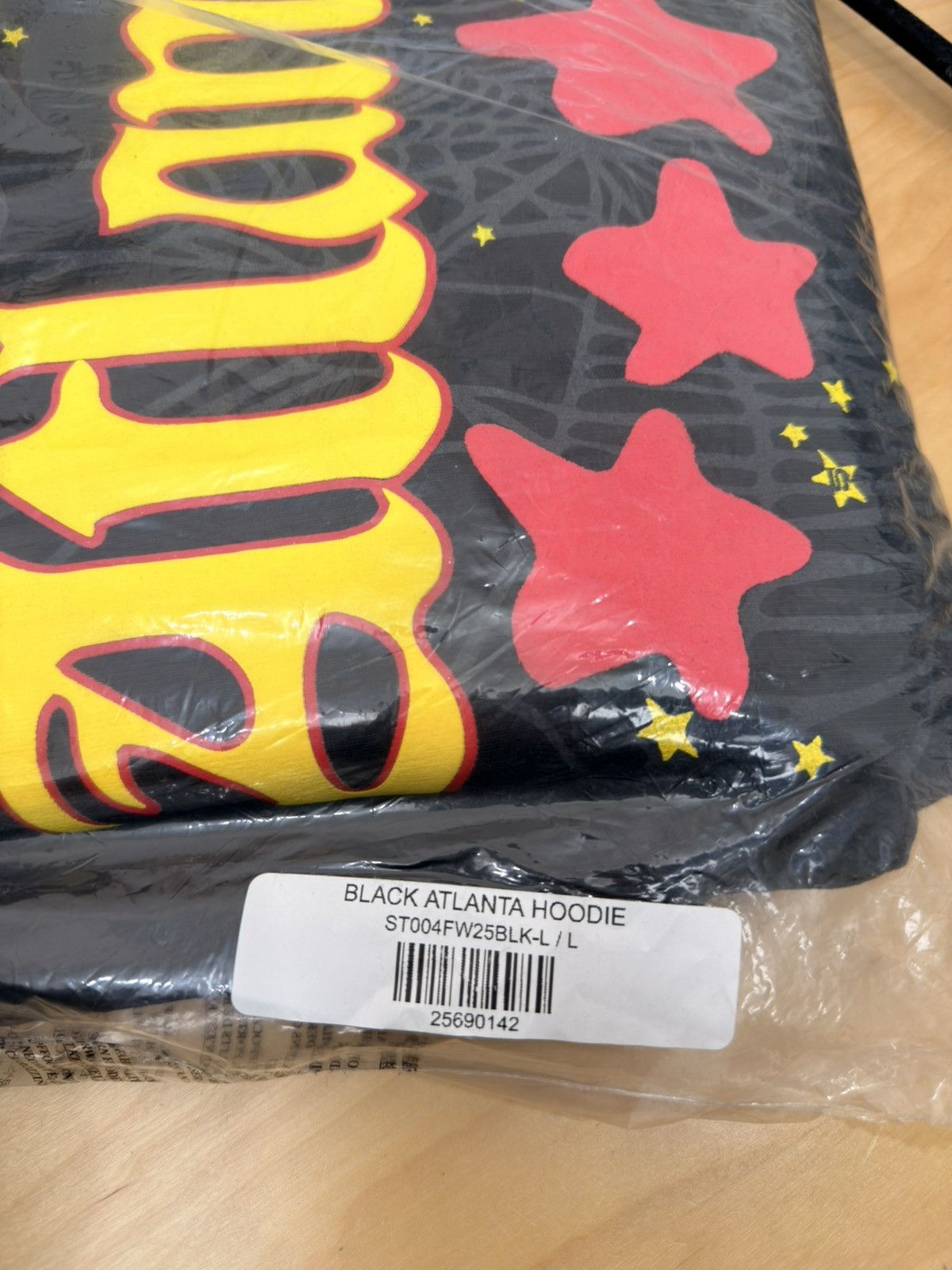 Sp5der SP5DER BLACK ATLANTA HOODIE Size US L / EU 52-54 / 3 - 7 Thumbnail