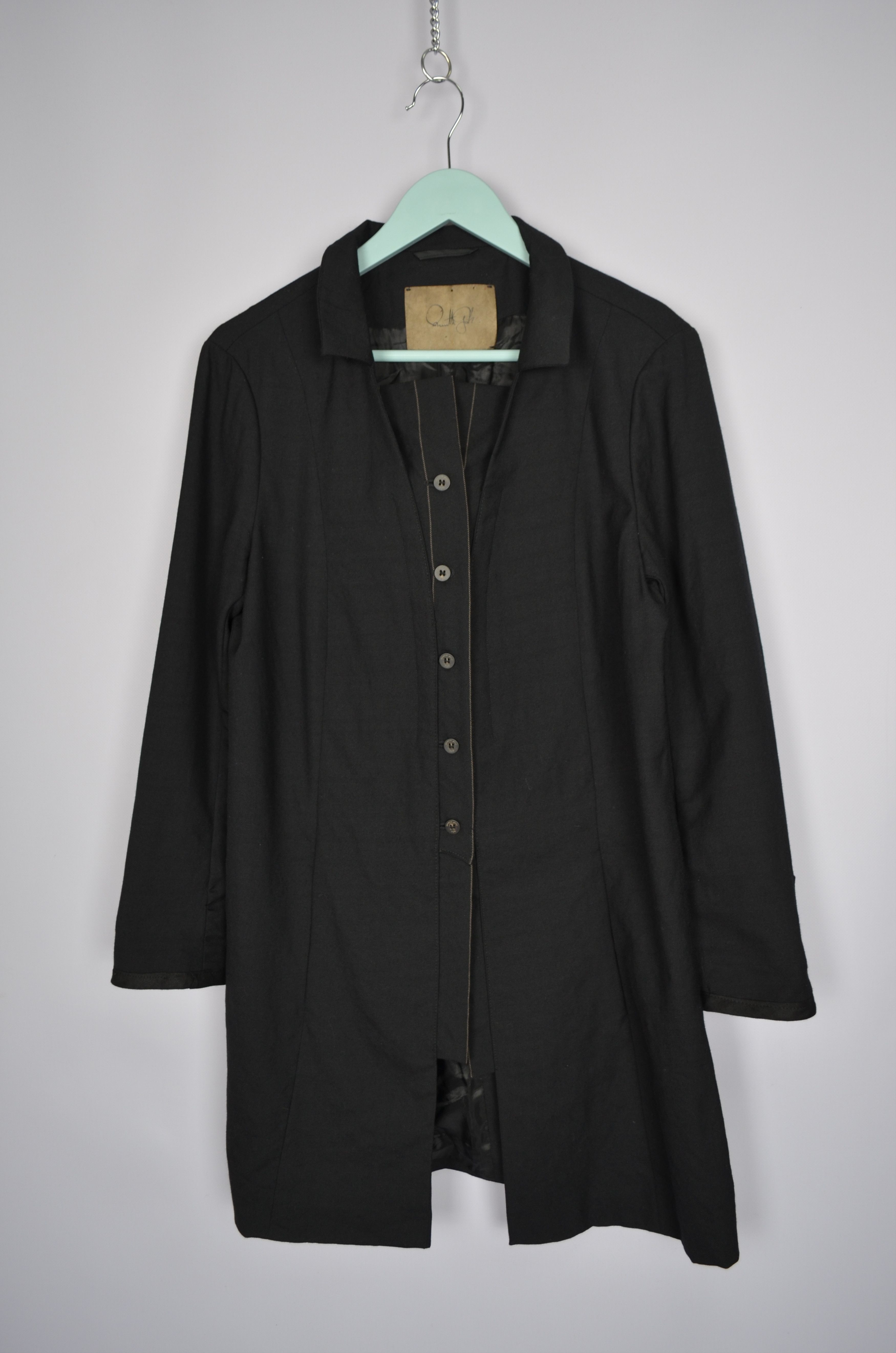 Annette Gortz × Designer Annete Gortz Wool Mauro Jacket Coat Size 38 / S Avant Garde Size S / US 4 / IT 40 - 1 Thumbnail