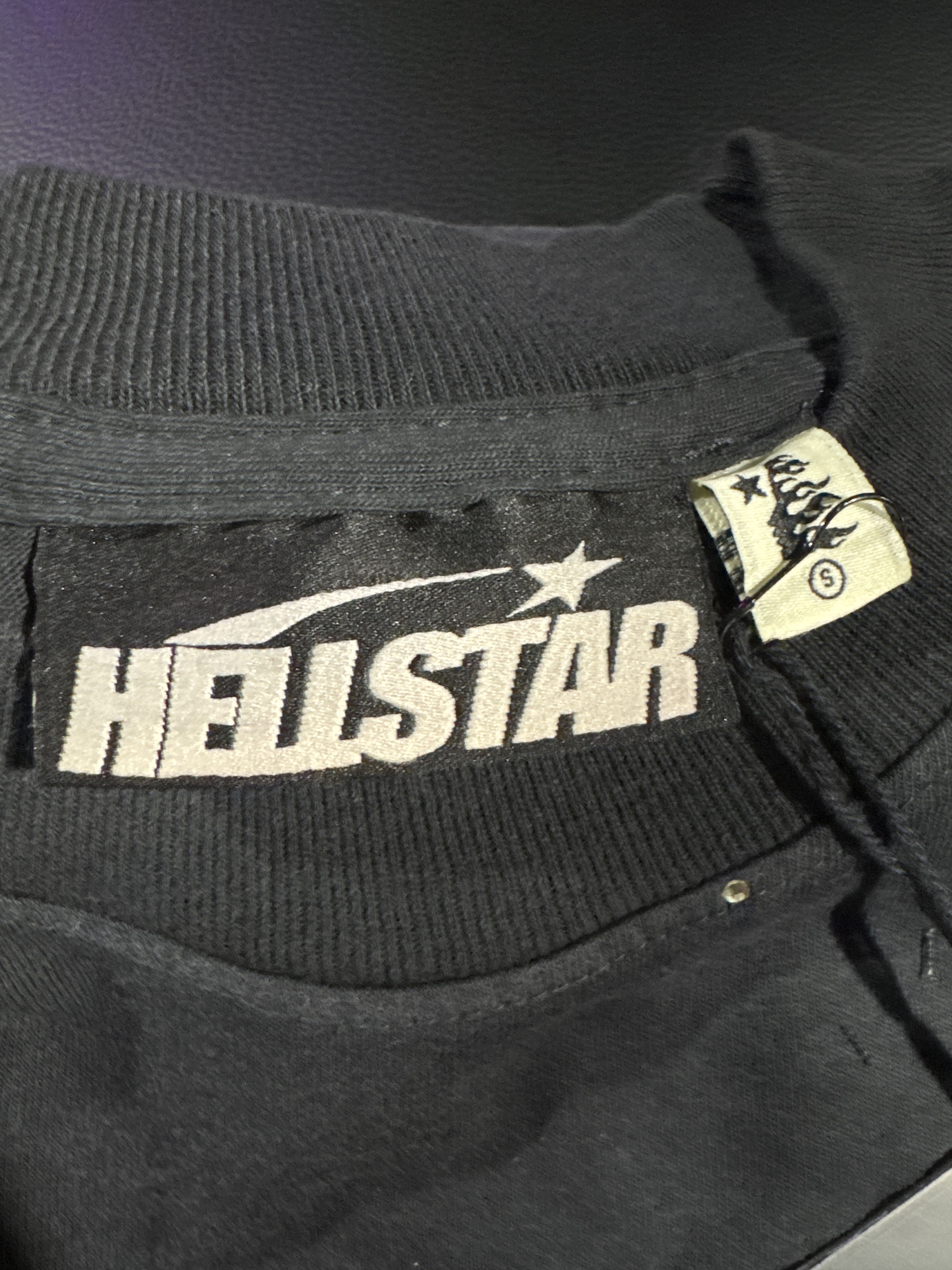 HELLSTAR CLASSIC RHINESTONE LOGO T-SHIRT Size US S / EU 44-46 / 1 - 7 Thumbnail