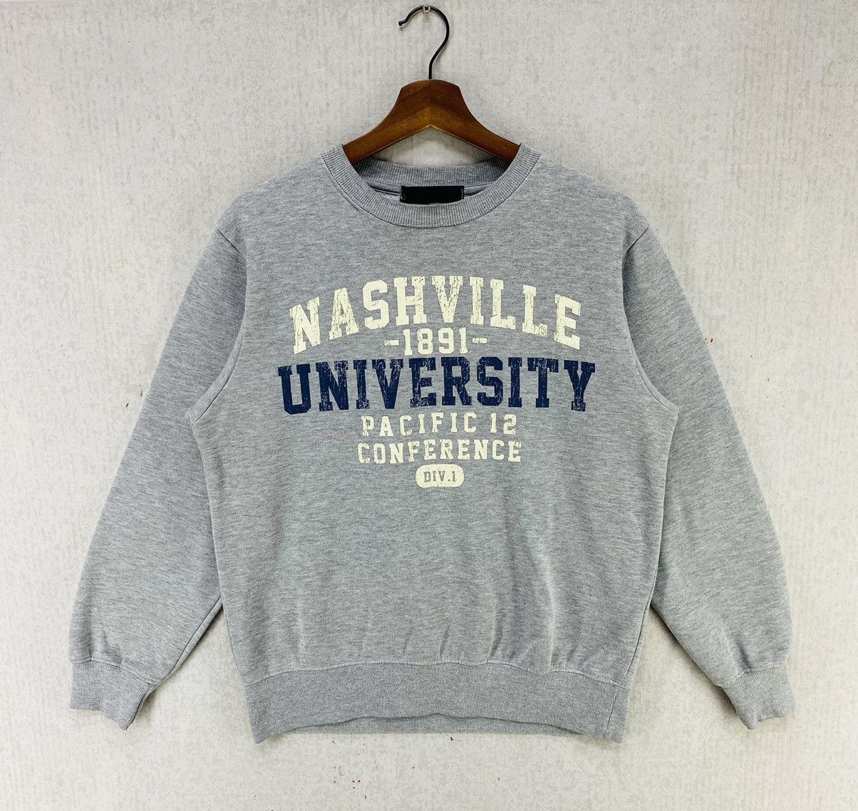 Other Vintage Nashville University Pullover Jumper Crewneck Size M Size US M / EU 48-50 / 2 - 1 Thumbnail