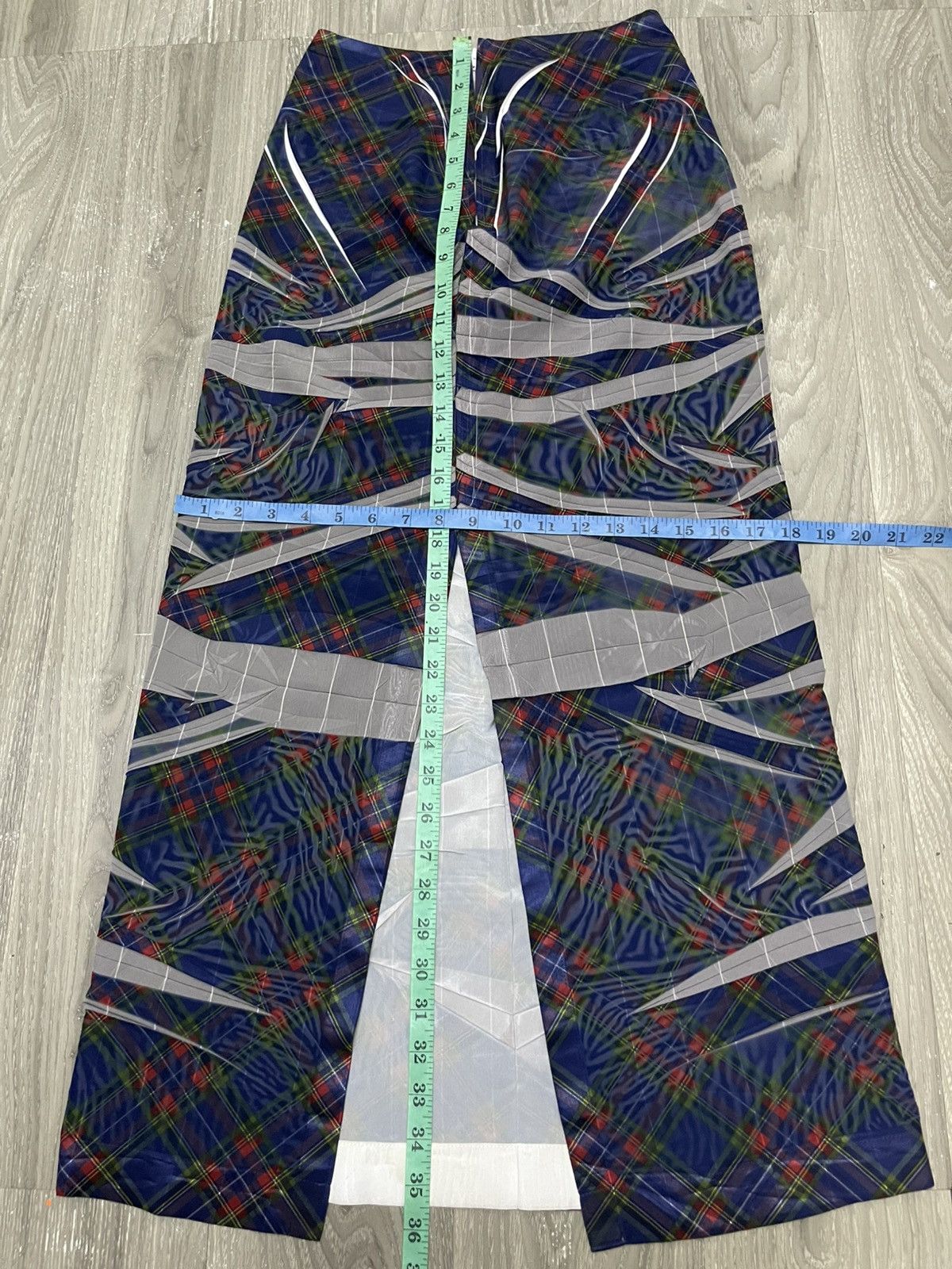 Yohji Yamamoto Y’s 2000’s Yohji Yamamoto Palid Maxi Skrit Size 26" / US 2 / IT 38 - 14 Thumbnail
