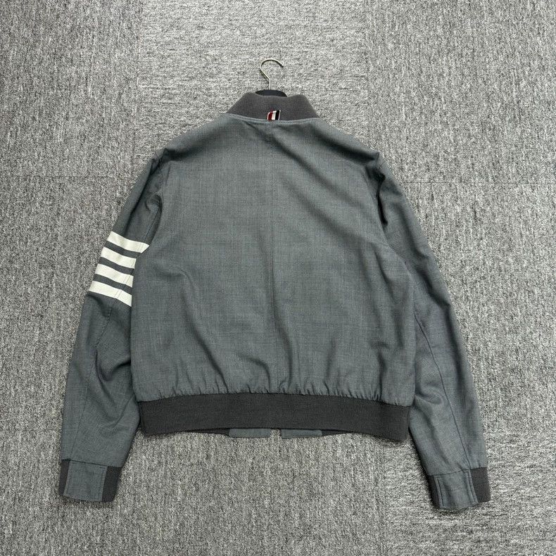 Thom Browne Thom Browne size3 Striped pilot jacket Size US L / EU 52-54 / 3 - 5 Thumbnail