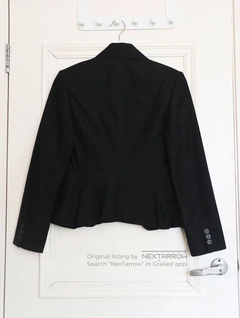 Junya Watanabe Junya Watanabe Black Silk Blazer Size US M / EU 48-50 / 2 - 2 Thumbnail