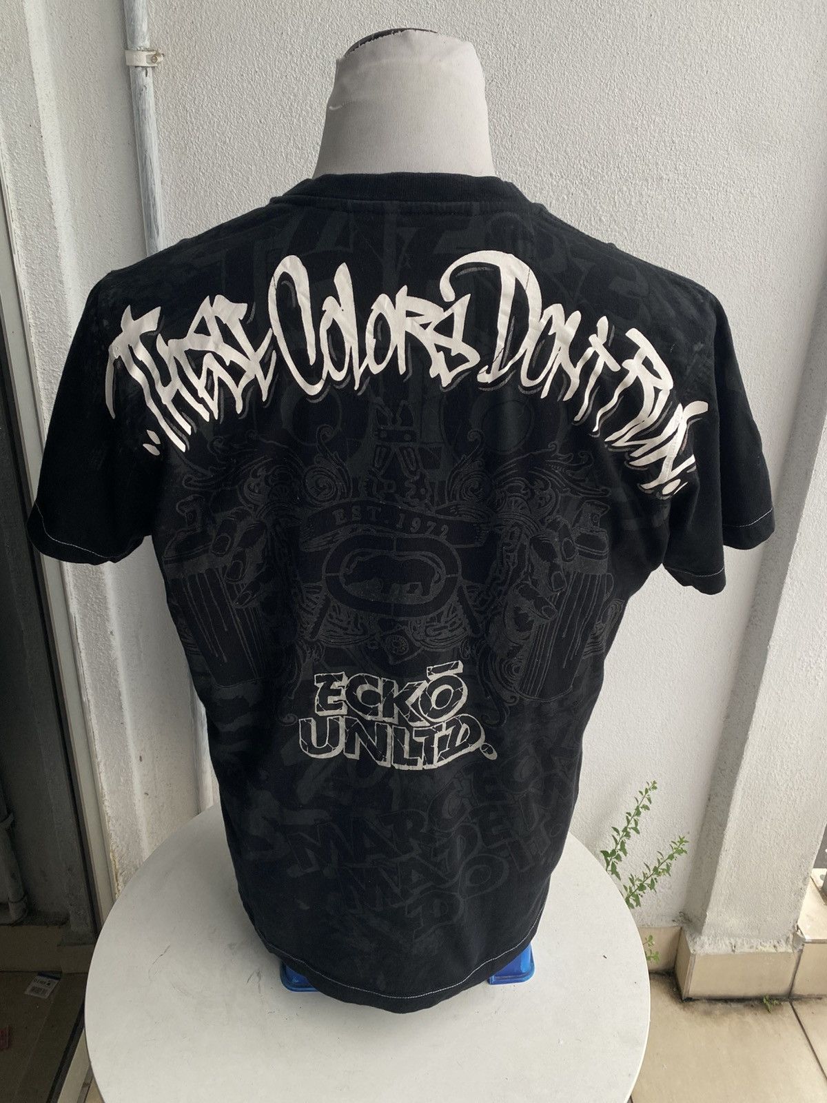 Ecko Unltd. Vintage Ecko Unltd Grafiti y2k Ovp Tshirt Size US L / EU 52-54 / 3 - 4 Thumbnail