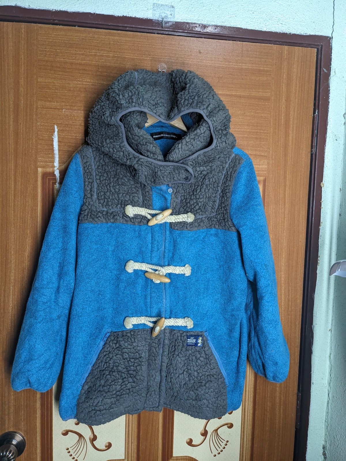 mercibeaucoup MERCIBEAUCOUP DUFFLE HOODIE JACKET BY ISSEY MIYAKE Size US M / EU 48-50 / 2 - 1 Thumbnail