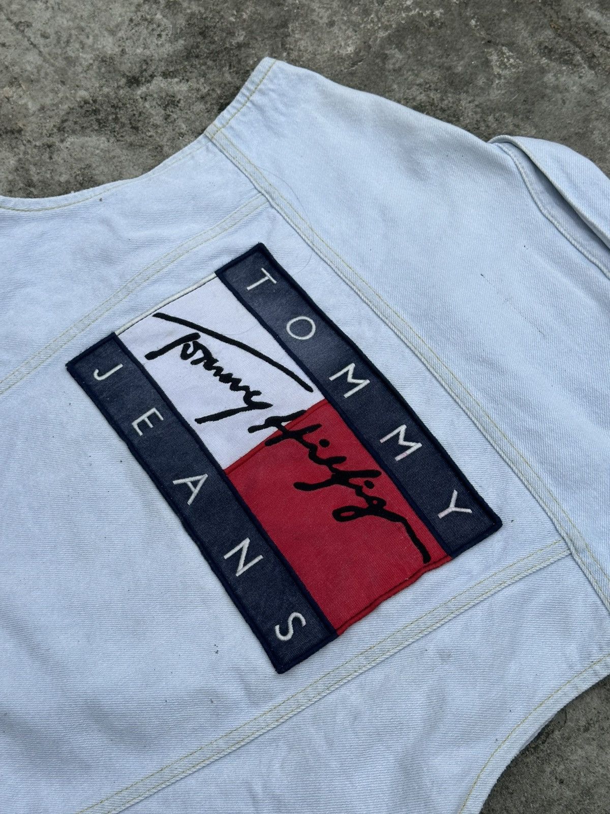 Tommy Hilfiger × Tommy Jeans Tommy Jeans Denim Vest Size US S / EU 44-46 / 1 - 2 Thumbnail